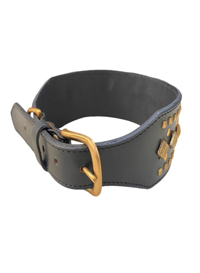 BohoBark Leather Pet Seat Belt Anti-bite Neck Strap Fierce Dog Bullet Rivet Collar Personalize Dog Accessories - Image 2