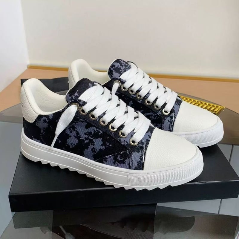 High Quality Numeris Men's Fashion Trendy Ripped Canvas Shoes Casual Couple Skate Shoes