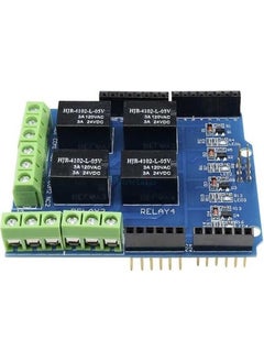 Robo World Arduino DC 3.3V 5V 4 Channel Relay Shield