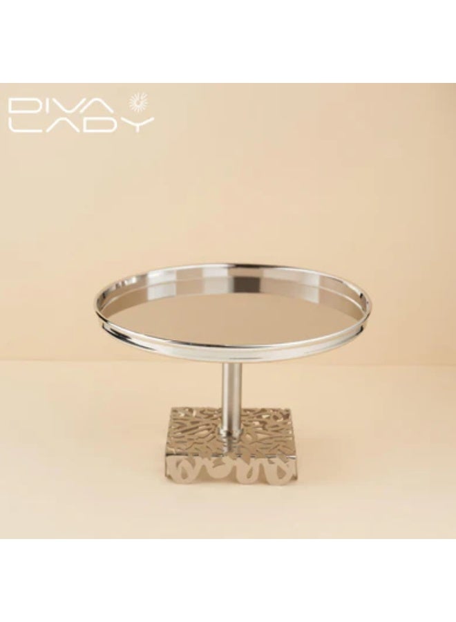 DIVA LADY Royal Serving Stand with Decorative Base – Size 26 × 13 × 10 cm - Image 1