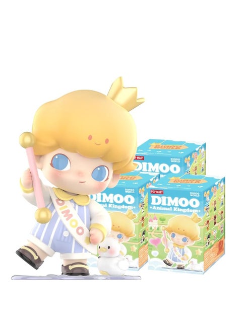 POP MART DIMOO Animal Kingdom 3Pcs  Pop Figures Random Figures Action Figures Collectible Figures and Collectors Art Toy Toy Figures Gift