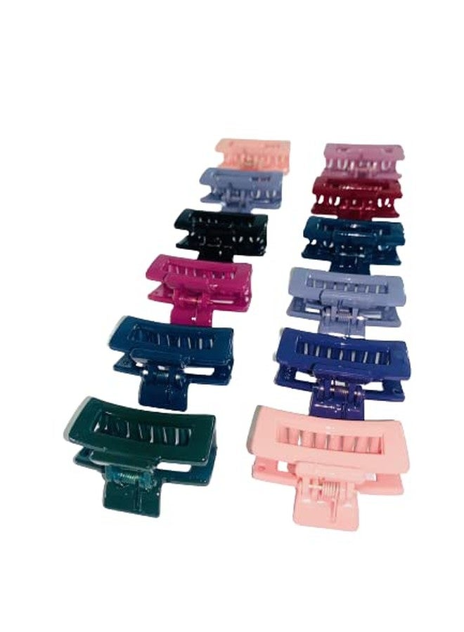 ويسدم 6 قطع من مشابك الشعر للنساء، مشابك شعر قوية غير لامعة للشعر الكثيف، إكسسوارات تصفيف شعر عصرية للفتيات، مشابك شعر كبيرة للشعر الكثيف (نمط مربع صغير) - Image 3