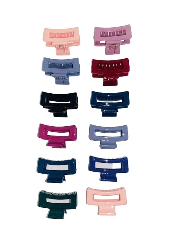 ويسدم 6 قطع من مشابك الشعر للنساء، مشابك شعر قوية غير لامعة للشعر الكثيف، إكسسوارات تصفيف شعر عصرية للفتيات، مشابك شعر كبيرة للشعر الكثيف (نمط مربع صغير) - Image 2