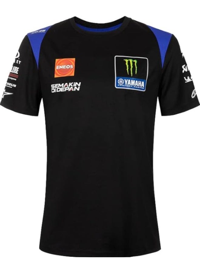 VR46 VR 46 Men's Replica Yamaha Monster Team 2022 T-Shirt - Image 1
