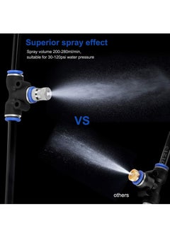 XiuWoo 10-Meter Misting Cooling System Kit – Watering Line for Outdoor Cooling and Irrigation  - Image 2