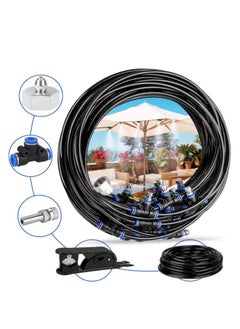 XiuWoo 10-Meter Misting Cooling System Kit – Watering Line for Outdoor Cooling and Irrigation  - Image 1