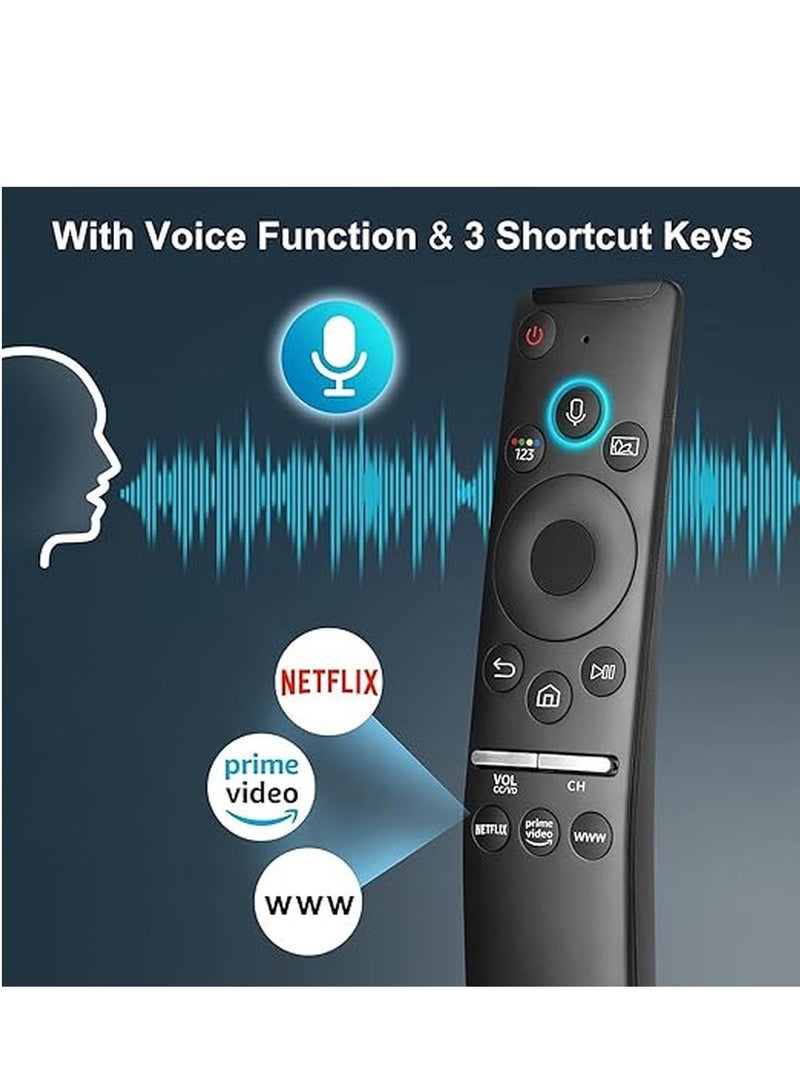 ELTRAZONE ELTERAZONE Voice Remote Compatible for Samsung Smart TV QLED UHD Frame Curved Solar 4K - Image 4