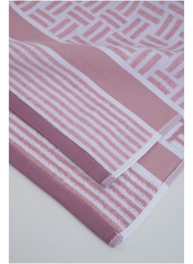White Rose BROKEN LINES TOWELS - 450 GSM - 100% Cotton Velour - Bath Sheet 80x160 cm -MultiColour - Modern Stripe Design - Luxury Touch - Extra Absorbent  - Image 5