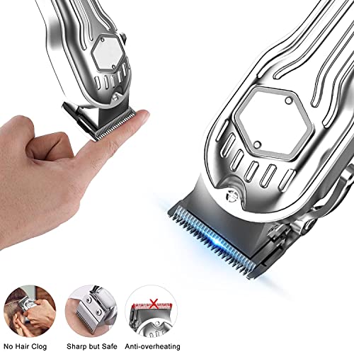 YHAYHO Professional Replacement Clipper Blades Precision 2 Holes Adjustable Clipper Blade Detachable Trimmer Replacement Blade Stainless Steel Replacement Blade, Senior Cordless Clipper Blade - Image 3