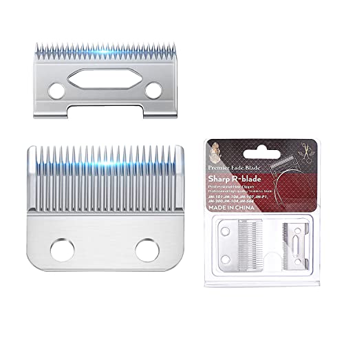 YHAYHO Professional Replacement Clipper Blades Precision 2 Holes Adjustable Clipper Blade Detachable Trimmer Replacement Blade Stainless Steel Replacement Blade, Senior Cordless Clipper Blade - Image 1