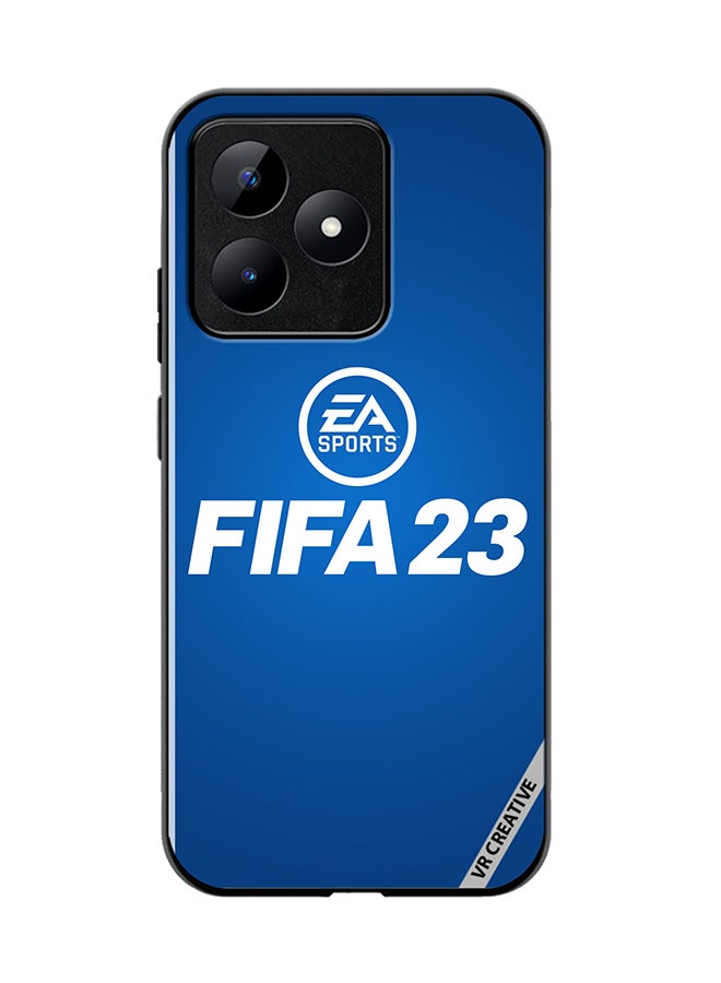VR CREATIVE Protective Case Cover For Realme C53 Fifa 23 Blue Ea Design Multicolour - Image 1