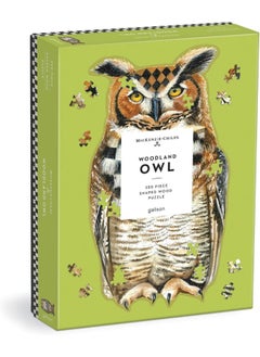 MacKenzie-Childs Woodland Owl 250 Piece Shaped Wood Puzzle