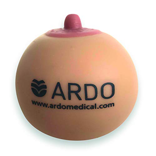 Ardo Demo Breast Model – Silicone Breastfeeding Model Educational Tool for Lactation Professionals – Artificial Female Breast Model Teaching Aid for Doctors, Nurses, Medical Students (Light) - Image 1
