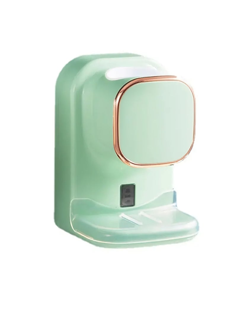 Automatic Toothpaste Dispenser, Easy To Clean Wall Mounted Electric Toothpaste Squeezer, 3 Modes Durable And Efficient Tooth Paste Dispenser For Kids And Adults For Bathroom, (1pc, Green)