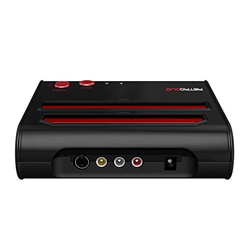 Retro Bit Retro-Bit Retro Duo 2 in 1 Console System - for Original NES/SNES, & Super Nintendo Games - Black/Red - Image 2