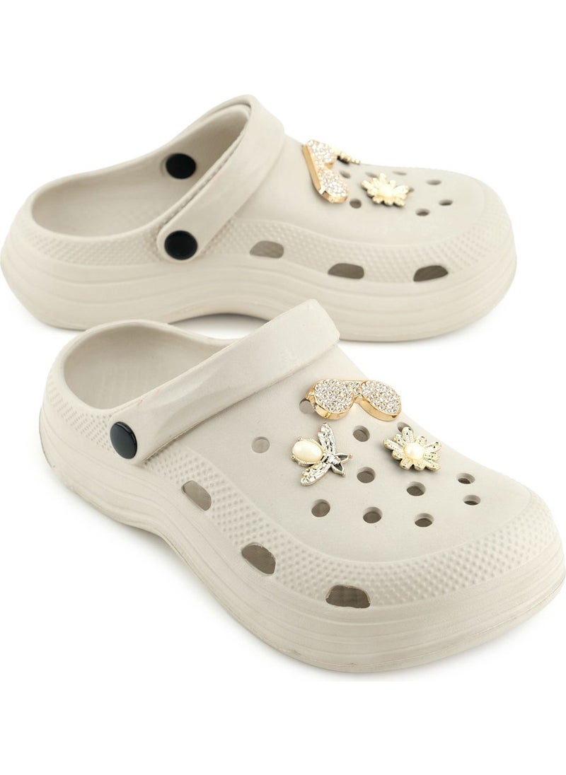Gezer Women's Summer Eva Wet Ground Suitable Home Garden Bathroom Pool Slippers Sandals  - Image 1