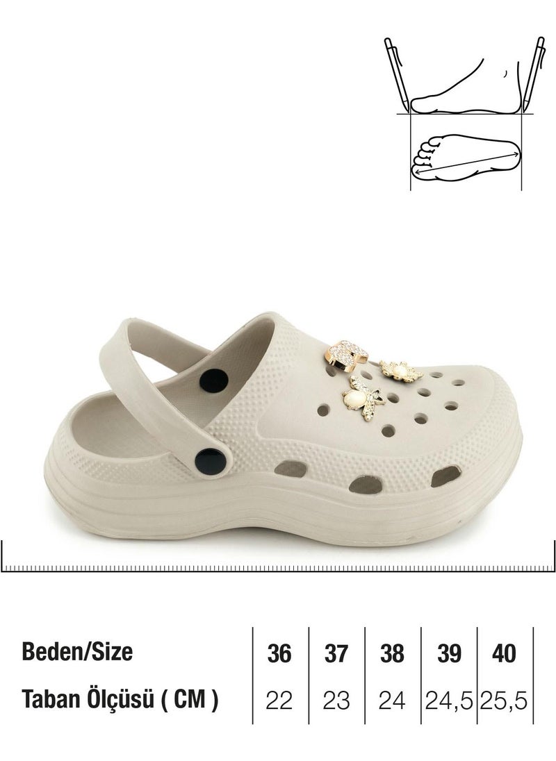 Gezer Women's Summer Eva Wet Ground Suitable Home Garden Bathroom Pool Slippers Sandals  - Image 2