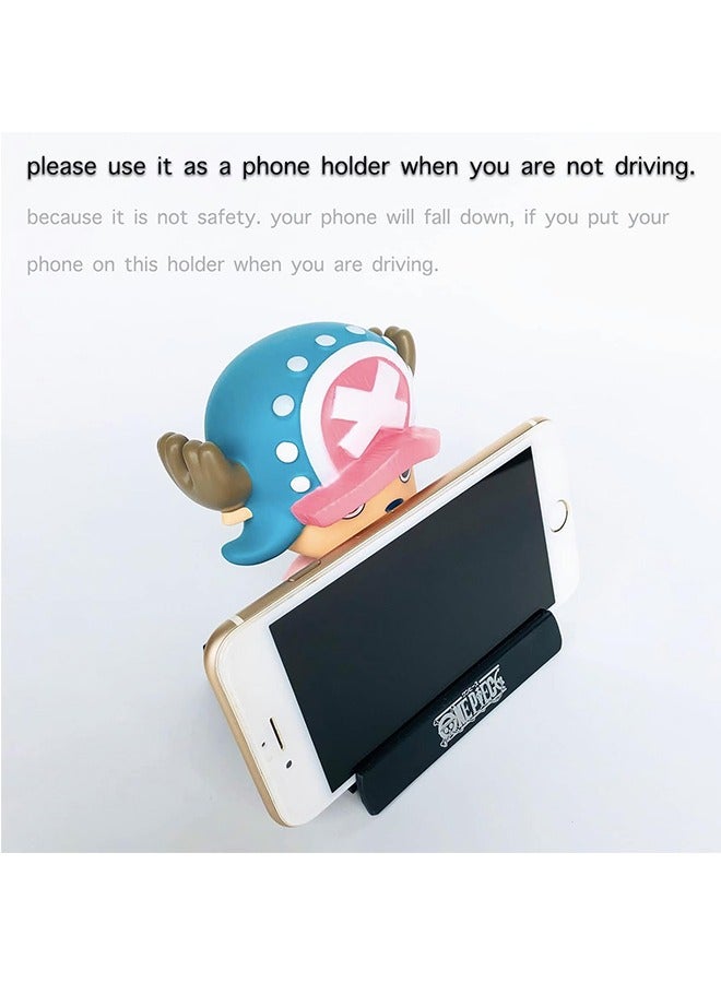 Generic One Piece Bobblehead Figures Anime, Funny Bobblehead Car Dashboard Decorations, Car Accessories Interior, Home Desk Ornaments Charm with Phone Holder for Women Men Boys Girls  - Image 5