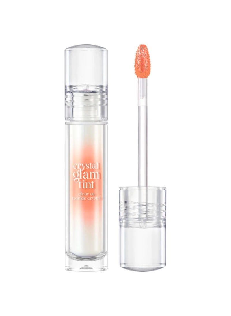 CLIO Crystal Glam Lip Tint Luxury Koshort -13 Koshort Pearl Coral - Image 1