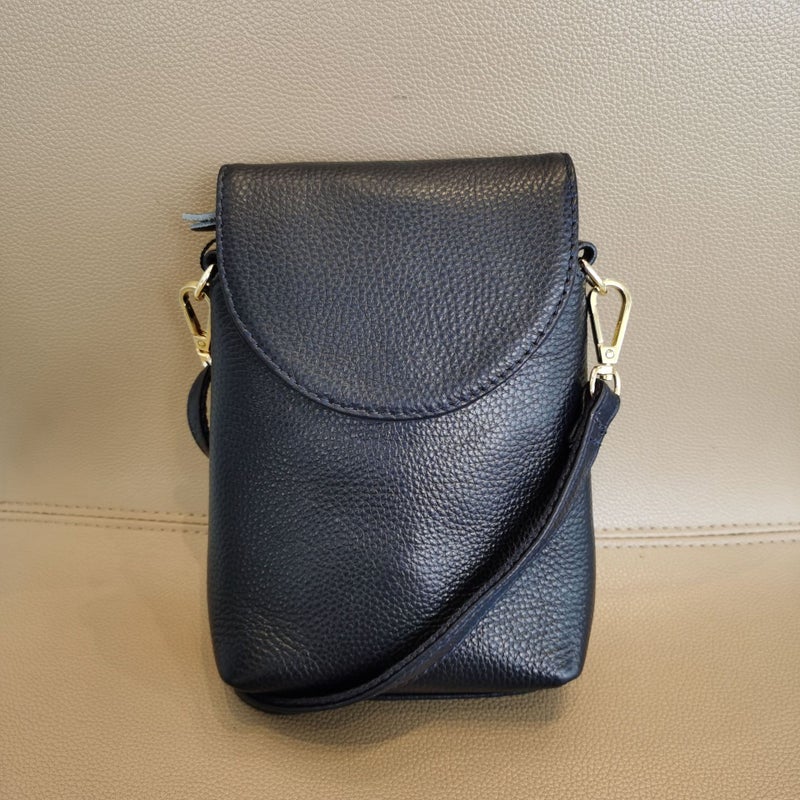 Top Layer Cowhide Mobile Phone Bag Mini Small Bag Women'S Bag All-Match Genuine Leather Women'S Coin Purse Crossbody Bag - Image 4