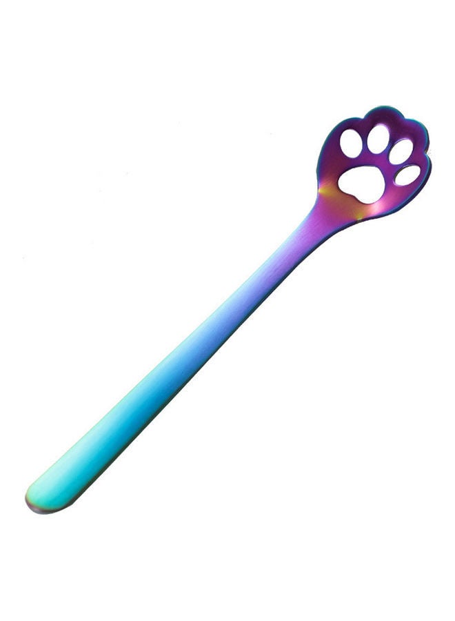 NIBEMINENT Stainless Steel Coffee Drink Dessert Kitchen Mixing Spoon Multicolour