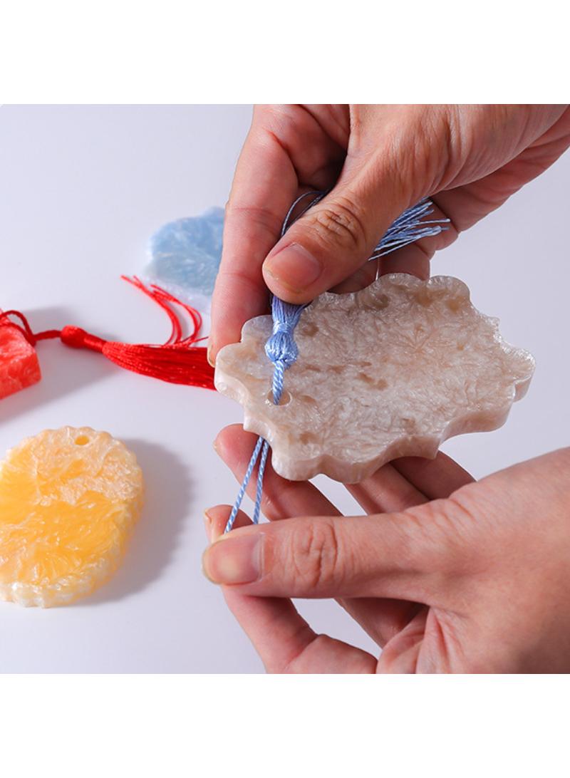 Silicone Soap Moulds, 4 Pack Cavity Rectangle DIY Moulds for Soap Candle Dropping Adhesive Pendant Mould - Image 3