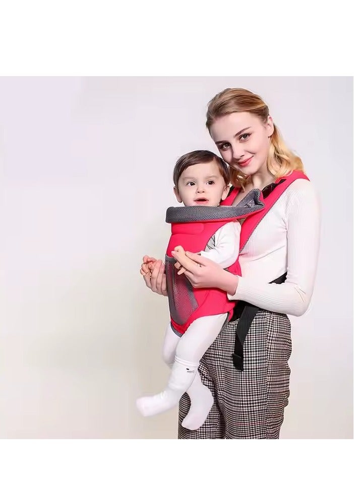 Loquat Baby carrier with waist stool, lightweight baby carrier for newborns with hip seat and storage bag, baby waist carrier with waist support adjustable baby carrier, baby waist stool, infant maternity  - Image 1