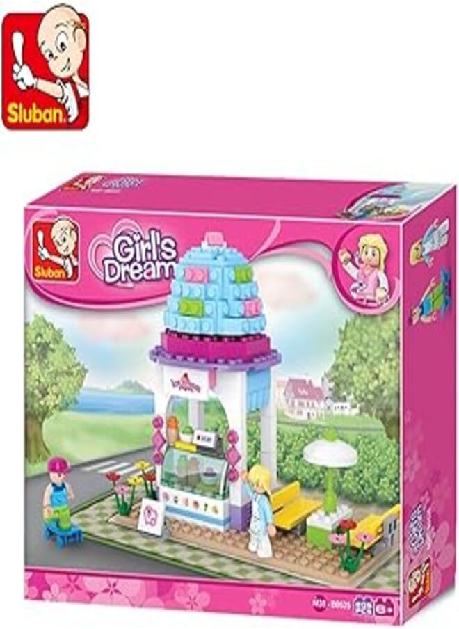 Sluban Sluban Ice Cream Shop Girls Dream Building Kit (205 Pieces) 