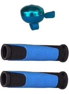 NCR Bicycle Handlebar & Bell Set Blue 