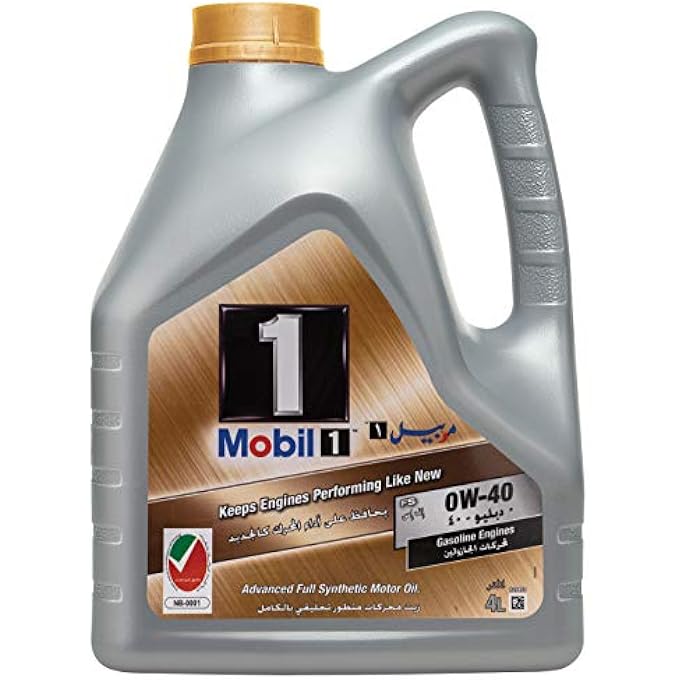 MOBIL1 FS 0W-40, 4LTR PACK, MOBIL 1, 483340162, FXDDY - Image 1