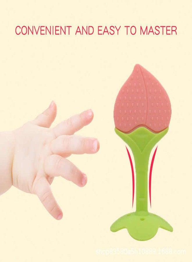 Fimalia Teething Baby Chew Toys, BPA-Free Baby Teething Toy for Babies 0-12 Months. Natural Organic Freezer Safe Specialized Teether Toys for Toddlers, Relief Gingival Pain ( 2pc, Multicolor ) (Fruit Shape (2 pc Multicolor)) - Image 5