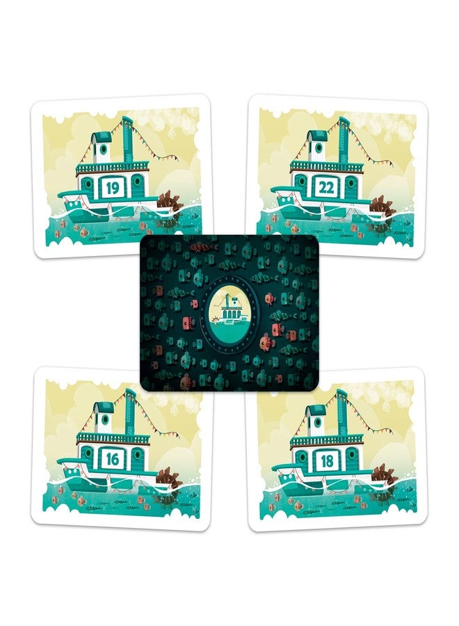 Devir - All Aboard! Card Game, Fun Family Strategy Game with Animals, Bluffing & Risk Management, Kids & Party Game for Kids and Families, Ages 7+, 2–5 Players, 20 Playtime, Multi-Language - Image 4