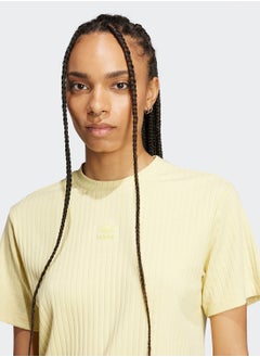 adidas Originals Essentials Wide Ribbed T-Shirt  - Image 4