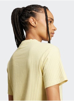 adidas Originals Essentials Wide Ribbed T-Shirt  - Image 3