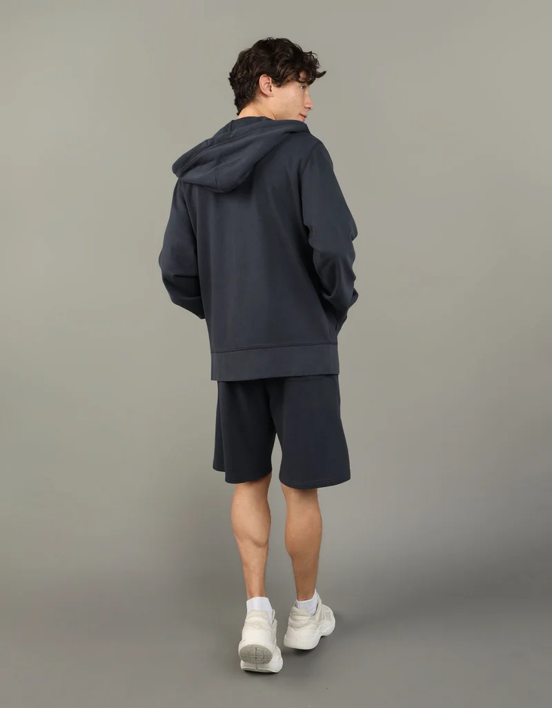 American Eagle Logo Fleece Graphic Zip-Up Hoodie
