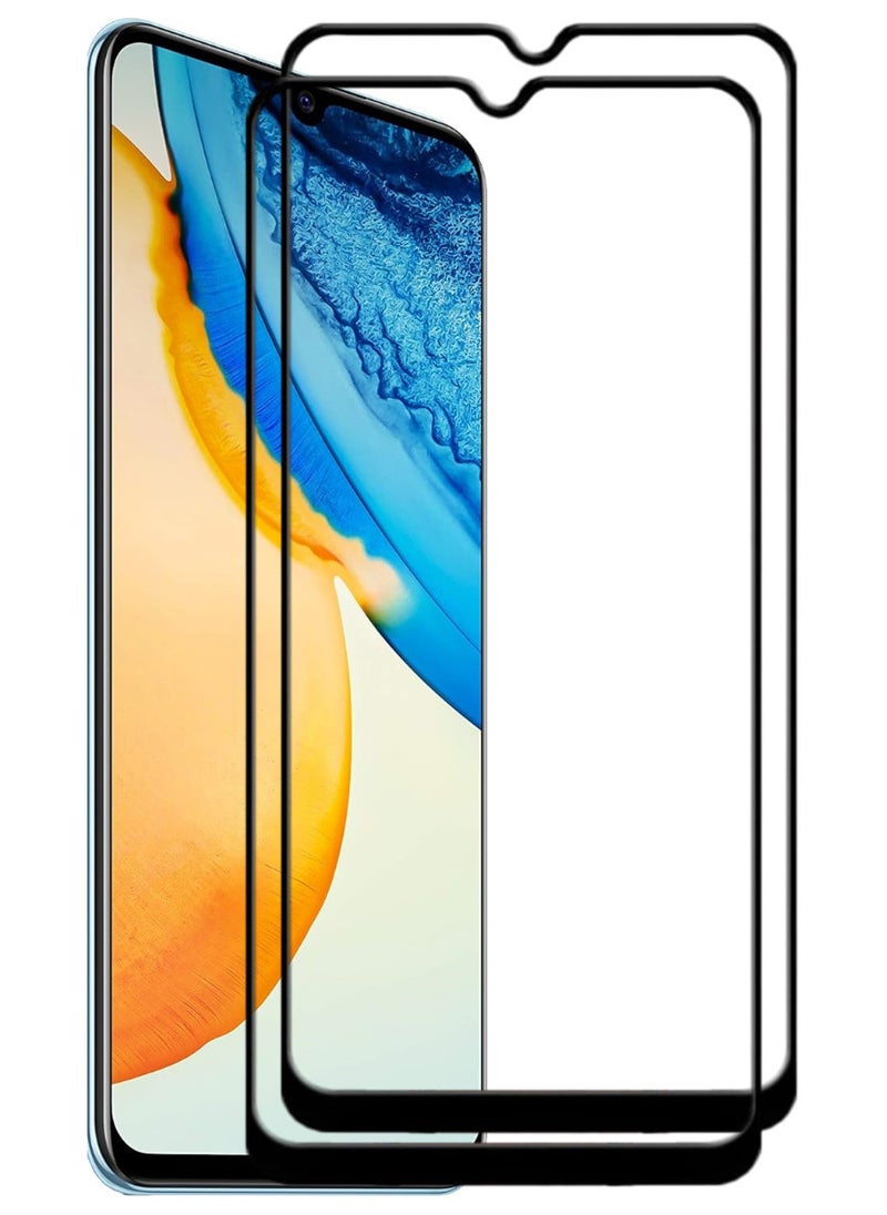 ACLIX 2 Pieces Antistatic ESD Dustproof Premium Quality High Definition Tempered Glass Screen Protector Designed For vivo Y70 - Image 1