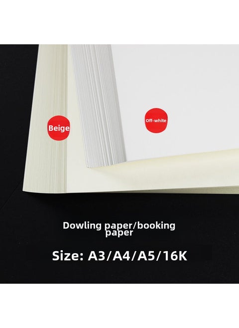Beige Dowling Paper A4/A3/A5 80g-150g Printing Paper A3-100G beige 100