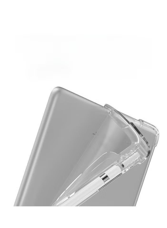 غطاء متوافق مع Huawei Matepad SE 11 2024/ Huawei Matepad 11 بوصة (2021-2023)، غطاء ذكي رفيع قابل للطي ثلاثي مع حامل قلم وظهر شفاف، مزود بميزة النوم والاستيقاظ التلقائي - Image 4