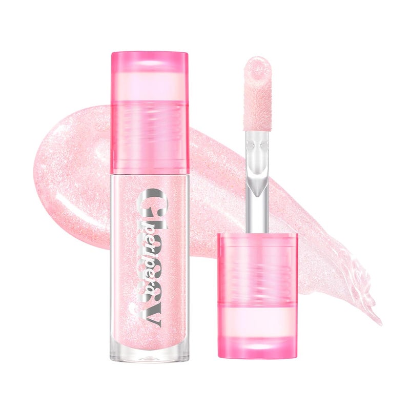 Peripera Ink Glasting Lip Gloss  NonSticky HighShine 4XL Wand For Easy Application Comfortable Plumping FullerLooking Lips Moisturizing LongLasting Vegan P01 BE ON FIRE