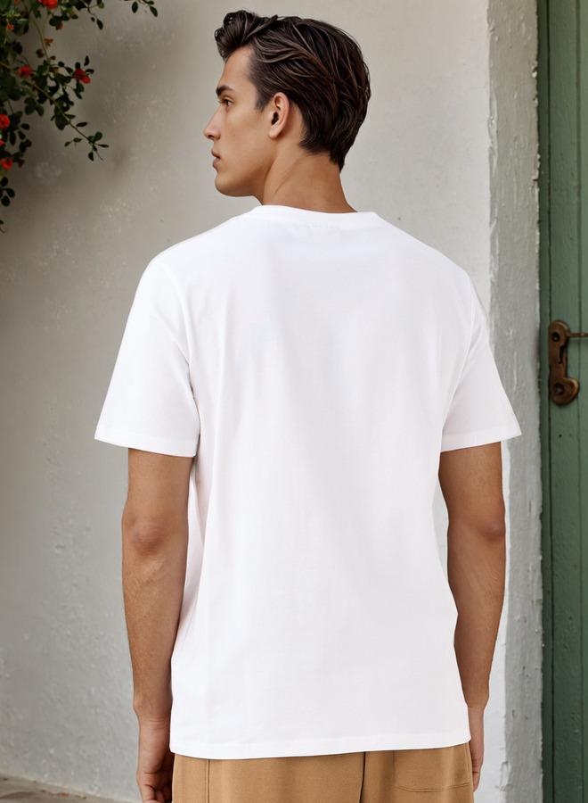 اس بي كاركترز تيشيرت بطباعة ون بيس بقصة عادية - Image 3