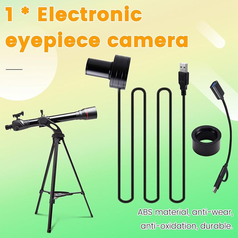 130W Pixels USB Digital Eyepiece Camera 1.25 Inch for Astronomical Telescope - Image 4
