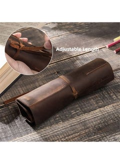 Cordova Genuine Leather Fashion Luxury Roll Pen Bag  - Image 5