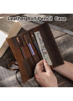 Cordova Genuine Leather Fashion Luxury Roll Pen Bag  - Image 3