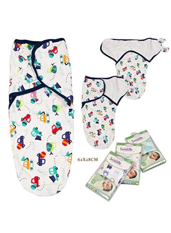 Summer Infant Cartoon Trucks Swaddle - Image 2