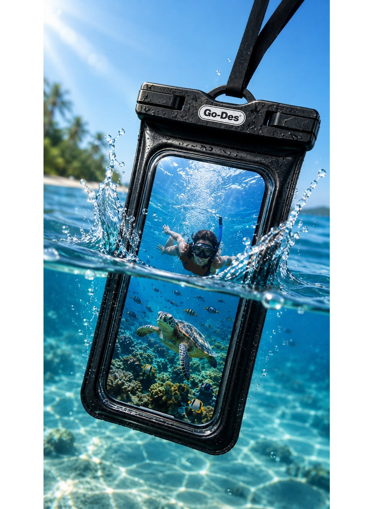 godes Godes Secure Waterproof Phone Pouch 7 inch 67 g ZEC84919090CA3F955A54Z