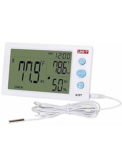 Temperature Humidity Meter With External Probe