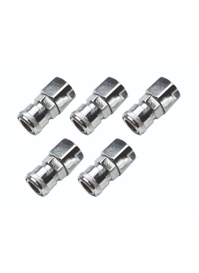 HANUMETO - Pneumatic Air Line Hose Quick Release Fittings Connector Coupler Femail Socket5 PCS SF3038 - Image 1