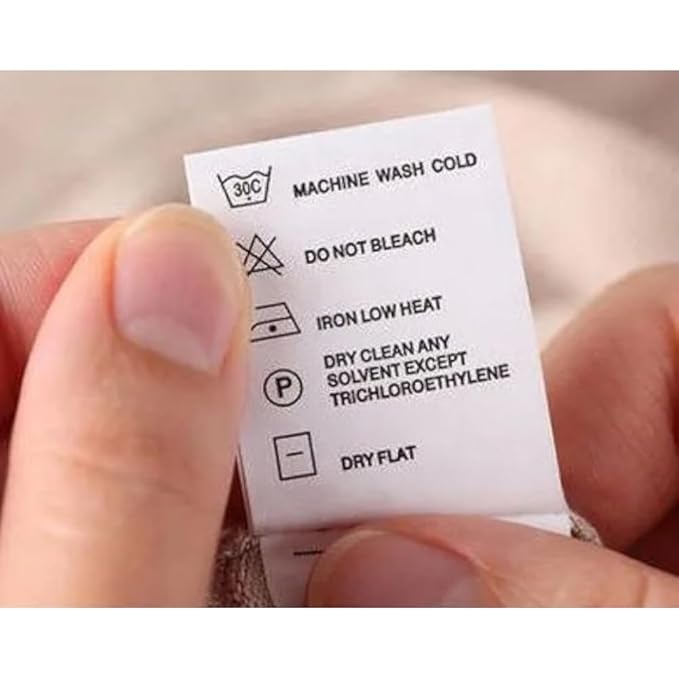 55X300mtr Wash Care Resin Ribbon for Garment and Textile Labels Washing Ironing and Dry Cleaning Applications Pack of 2 Ribbon - Image 4