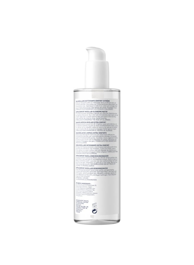 RoC EXTRA COMFORT MICELLAR CLEANSING WATER 400ML - Image 4
