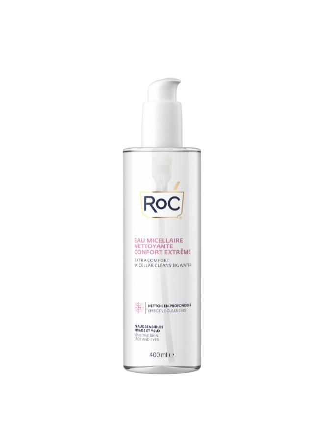 RoC EXTRA COMFORT MICELLAR CLEANSING WATER 400ML - Image 2